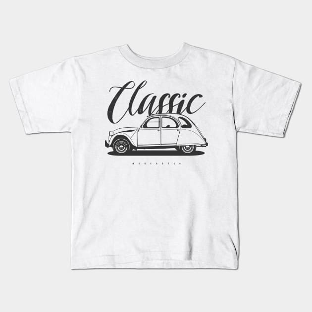 2CV Kids T-Shirt by Markaryan